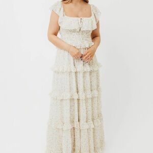 Astrid Ruffle Maxi Dress